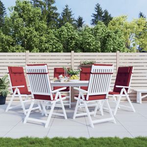 vidaXL-Stoelkussens-6-st-hoge-rug-oxford-stof-wijnrood