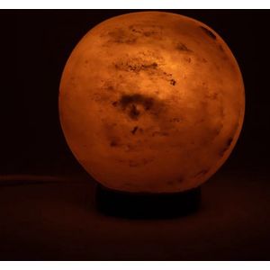 Zoutlamp bol met snoer en LED lamp