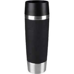 Tefal Travel Mug Thermosfles - 500 ml - RVS/Zwart