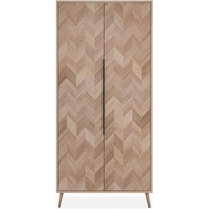 Finori Malmo 2 kast- Kast - 2 Deuren - Eiken Sonoma Decor - L90 cm - Torun