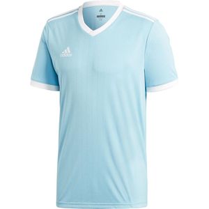 adidas Tabela 18 SS Jersey Teamshirt Heren  Sportshirt - Maat S  - Mannen - blauw/wit