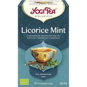 Yogi Tea Licorice Mint - tray: 6 stuks