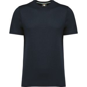 T-shirt Heren 4XL WK. Designed To Work Ronde hals Korte mouw Navy 65% Polyester, 35% Katoen
