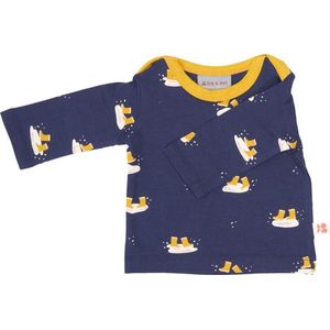 Froy&Dind - T-shirt Theo Lange Mouw - Rainboots - 9-12m