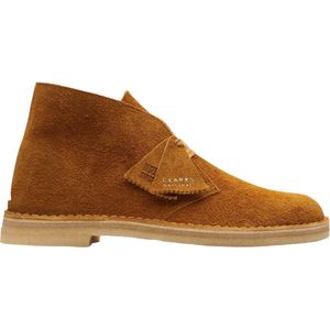 Clarks Veterboot Desert Boot Brown/Orange Suède