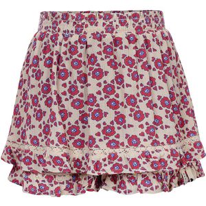 LOOXS Little 2512-7731-766 Meisjes Rok - Maat 92 - Bruin dessin van 100% VISCOSE