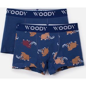 Woody boxer jongens - mammoet -232-10-CLD-Z/017 - maat 140