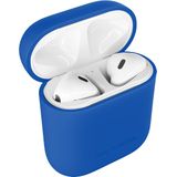 iDeal of Sweden Hoesje schokbestendig siliconen Geschikt voor AirPods 1 / 2 - iDeal of Sweden Silicone Case AirPods - blauw