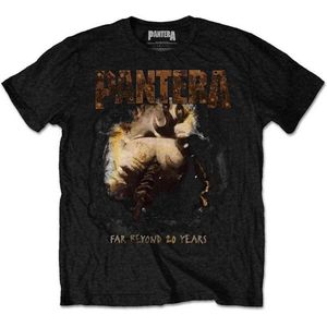 Pantera - Original Cover heren unisex T-shirt zwart - XXL