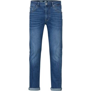 Petrol Industries - Heren Seaham Future Proof Slim Fit Jeans - Blauw - Maat W34L36