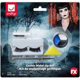 Smiffys - Gothic Glamour Kostuum Make-up Kit - Wit