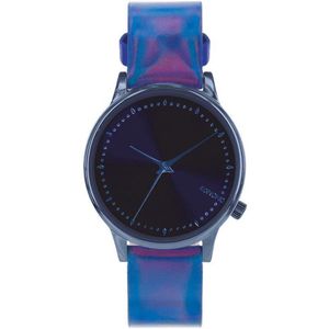 Komono Estelle Iridescent Cobalt horloge KOM-W2801