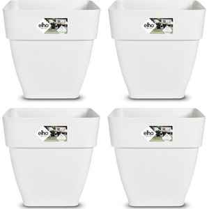 Gardebruk Bloempot Vibia Campana - Set van 4 Rond 36x35cm - Wit