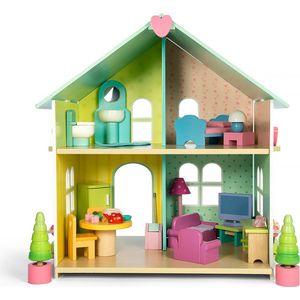 Le Toy Van Poppenhuis Evergreen House - Hout