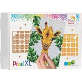 Pixelhobby - Pixel XL - set 4 basisplaten - giraffe