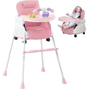 Veltro® Kinderzetel - Eetstoel Baby 6 Maanden en Ouder - Kinder Eetstoel - Kinderstoel - Inklapbare Eetstoel