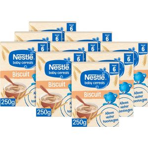 Nestlé Baby Cereals Biscuit - Babyvoeding Babypap Compleet 6+ maanden - 9x250g