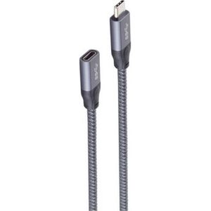 shiverpeaks Basic-S USB-kabel USB 3.2 Gen 2 (3.1 Gen 2) 1 m USB C Grijs