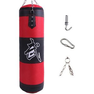 Fs2 - Bokszak - Boksbal - Bokspaal - Boxing bag - Zandzak - Inclusief karabijnhaak - Fitness - 100cm