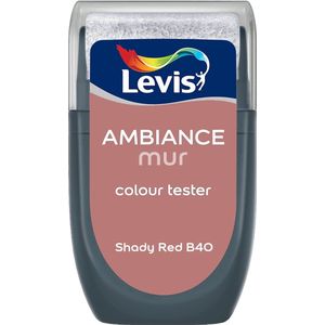 Levis Muurverf Kleurtester Mat Mix - Shady Red B40 - 30 ML