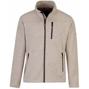 BJØRNSON Tord Gebreid Vest Heren - 4 Seizoenen - Ademend - Maat L - Beige