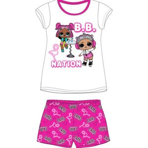 LOL Surprise Shortama / Zomer Pyjama - roze - maat 104