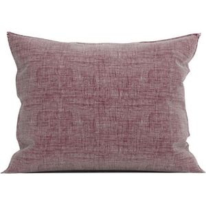 ZoHome Lino Kussensloop - 60x70 cm - Wine Red