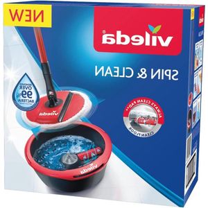 Spin & Clean Mopset - Compacte Emmer - Vileda mop and bucket set
