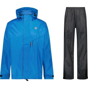 AGU Passat Regenpak Essential - Blauw - S - Dames & Heren - Waterdicht