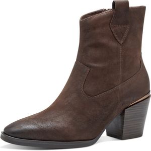 MARCO TOZZI MT Soft Lining, Feel Me - Insole Dames Boot Heel - CAFE NUBUCK - Maat 41