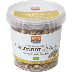 Mattisson - Biologische Tijgernoot - Gepeld - 450 g