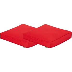 Matraskussen - Binnen Zitkussen - Vloerkussen - Tuin Zitkussen - Zitzak Zitkussen - Loungekussens - Matraskussen 60x60 cm