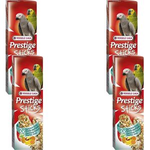 Versele-Laga Prestige Sticks Papegaai - Vogelsnack - 4 x Exotich Fruit