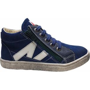 Naturino N rits veter hoge sneakers 4191 blauw mt 30