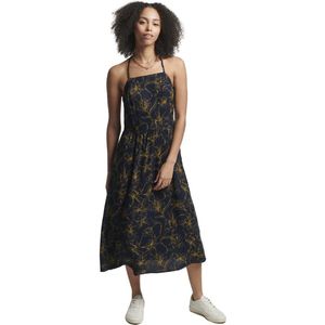 Superdry Vintage Cami Maxi Jurk Zwart XS Vrouw