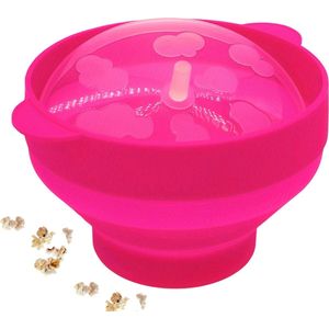 Nivard Popcornmakers - Popcornpan - Popcorn Machine - Mini Popcorn Machine - Roze