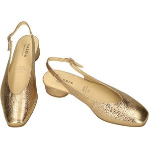 Hassia -Dames - goud - pumps & hakschoenen - maat 35.5