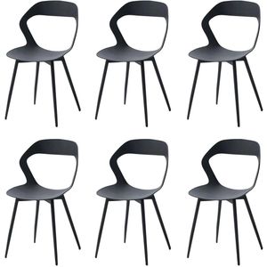 Eetkamerstoel - Eetkamerstoelen Set van 6 - Keukenstoelen - Keukenkruk - Keuken Stoelen - Montage.