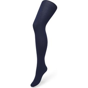 Bonnie Doon Curvy 80 denier Opaque Panty Navy maat 44-46 XXL - Plus size - Grote maten - Panty - Donker Blauw - 80 denier - veel stretch - luxe stevige band op bovenbeen - zijde glans - Chique - warm - sterk - 44-46 XXL - Navy - BP231904.102