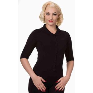 Dancing Days - April Cardigan - XL - Zwart