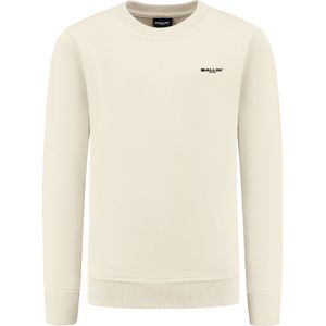 Ballin Amsterdam - Jongens Regular fit Sweaters Crewneck LS - Sand - Maat 16