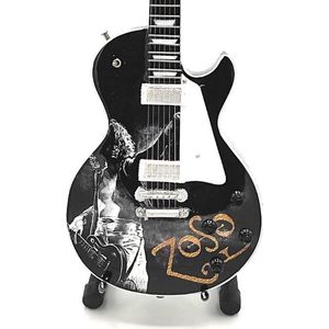 Mini Gitaar Jimimy Page Led Zeppelin 25cm Miniature- Guitar-Mini -Guitar- Collectables-decoratie -gitaar-Gift--Kado- miniatuur- instrument-Cadeau-verjaardag