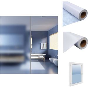 vidaXL Spatbestendige Matte Raamfolie - PVC - 20 x 0.9 m (groot) - Privacybescherming - Raamfolie