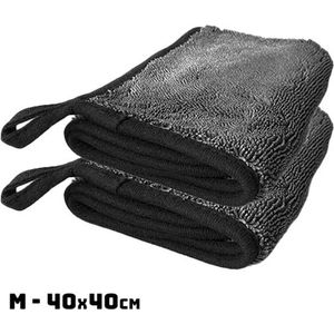 Propex Droogdoek Badkamer & Auto – 2 Stuks – Microvezel 40x40 cm – Streeploos & Kalkvrij Drogen
