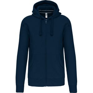 Kariban Hooded Sweater Met Rits K454 - Navy - XL
