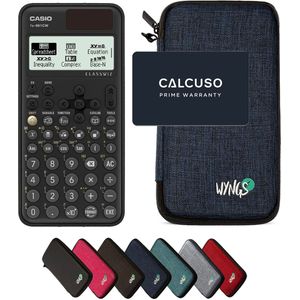 CALCUSO Basispakket blauw met Rekenmachine Casio FX-991CW