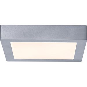 Paulmann Lunar �– LED Plafondlamp – 22,5x22,5 cm – Chroom mat