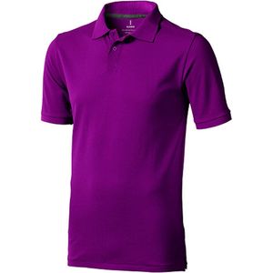 Men's Calgary Polo met korte mouwen Plum - XS