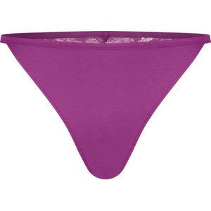 ten Cate Secrets string met kant purple voor Dames | Maat XL