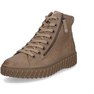 Paul Green dames hoge sneaker bruin